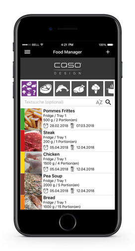 food manager app help image